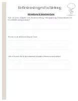 Vorschau - Arbeitsblätter - Reflexionsbogen Fachleitung - Seite 3