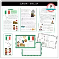 förhandsvisning - Fakta om Italien - försättsblad