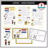 förhandsvisning - Fakta om Nederländerna - försättsblad