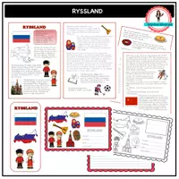 förhandsvisning - Fakta om Ryssland - försättsblad