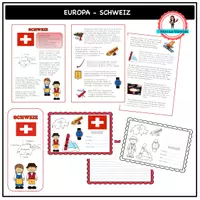 förhandsvisning - Fakta om Schweiz - försättsblad