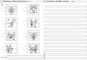 Vorschau - Arbeitsblätter - Bildergeschichte | Halloween - Seite 2