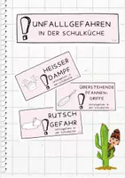 Vorschau - Poster - Unfallgefahren in der Schulküche - Medien - Deckblatt