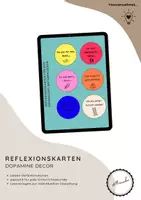 Vorschau - Anderer Materialtyp - Reflexionskarten : Dopamin Dekor - Deckblatt