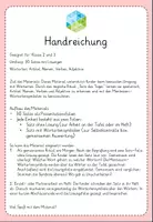 Vorschau - Arbeitsblätter - Satz des Tages (Wortarten nach Montessori) - Seite 1