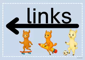 Vorschau - Poster - Alpakaklasse / Lamaklasse - Aushang Links & Rechts - Seite 3