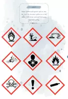 Vorschau - Stundenentwürfe - Gefahrenpiktogramme / Gefahrensymbole | Chemie Übung 8 | Karten Zuordnung | sofort einsetzbar - Seite 3