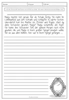Vorschau - Arbeitsblätter - Gruselgeschichten Deutsch – Halloween, kreatives Schreiben, Geschichten weiterschreiben, Schreibanlass, Gruselwortschatz | 12 Geschichtenanfänge, Arbeitsblätter, Textstreifen 4., 5. Klasse, Grundschule, Sekundarstufe - Seite 3