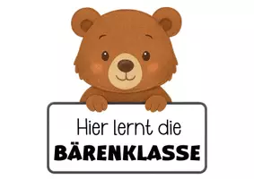 Vorschau - Poster - Bärenklasse Türplakat / Geburtstagskalender - Seite 2