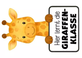 Vorschau - Poster - Giraffenklasse Türplakat / Geburtstagskalender - Seite 2