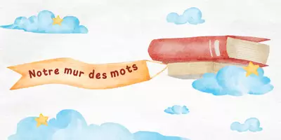 Aperçu - Affichage - Le mur des mots - Page de couverture