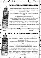 Vorschau - Stationenlernen - Italien Mini-Buch | Sachunterricht Grundschule - Seite 2