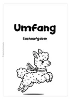 Vorschau - Arbeitsblätter - Umfang von Quadrat und Rechteck – differenzierte Sachaufgaben | Klasse 3–4 - Seite 2
