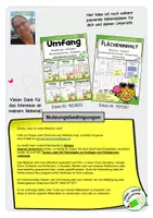 Vorschau - Arbeitsblätter - Umfang – Lernzielkontrolle mit Lösungen - Klasse 3 - Seite 1