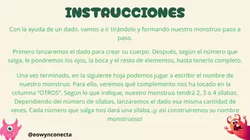 Vista previa - Juegos / Gamificación - CREA TU MONSTRUO - página 1