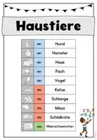 Vorschau - Spiele - Spielerisches Wortschatzmaterial: Haustiere (DaZ/DaF) - Seite 2