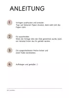 Vorschau - Mal- und Bastelvorlagen - Wassereis Girlande | Sommer | Bastelprojekt | Kunst Grunschule - Seite 1