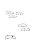 Vorschau - Arbeitsblätter - Krokodilstark zählen und rechnen - Seite 3