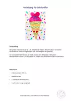 Vorschau - Mal- und Bastelvorlagen - Kunst Klasse 1, Bunte Schultüte malen - Seite 3