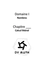 Aperçu - Apprentissages en autonomie - S1 Belgique - Calcul littéral - Page 2