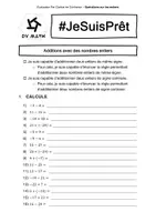 Aperçu - Feuilles d'exercices - S1 Belgique - Opérations sur les entiers - Page 2