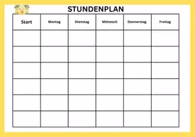 Vorschau - Anderer Materialtyp - Stundenpläne - Seite 1