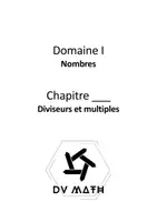 Aperçu - Apprentissages en autonomie - S1 Belgique - Diviseurs et multiples - Page 2
