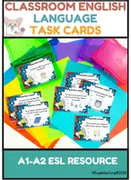 Aperçu - Affichage - Classroom English language posters, flashcards & task cards - Page 2