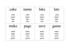 Vorschau - Spiele - 4 Spiele - englische Laute - Seite 1
