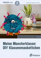 Vorschau - Mal- und Bastelvorlagen - Meine Monsterklasse: DIY Klassenmaskottchen - Deckblatt