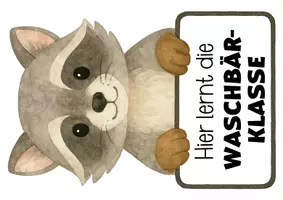 Vorschau - Poster - Waschbärenklasse Türplakat / Geburtstagskalender - Seite 2