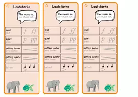 Vorschau - Arbeitsblätter - Musikfächer / Parameter zum Musik hören und verstehen (über Musik sprechen) - Seite 1