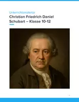 Vorschau - Unterrichtsreihen - Christian Friedrich Daniel Schubart – Biografie & Werke – Unterrichtseinheit für die Oberstufe | Deutsch - Deckblatt