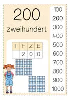 Vorschau - Präsentationen/Tafelbilder - Zahlenbilder im Zahlenraum 1000 - Seite 3