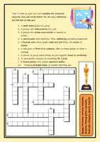 Aperçu - Préparation de séance / Séance complète - English on the Red Carpet: The Oscars Worksheet! (Anglais) - Page 2