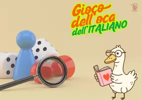 anteprima - Programmi scolastici / Materiali per docenti - 🎲 Gioco dell’Oca dell'Italiano 🦢 - Pagina di copertina