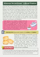 Vorschau - Arbeitsblätter - Afternoon Tea und Scones – Britische Kultur & Essensrituale - Seite 1