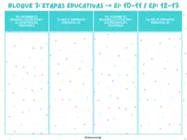 Vista previa - Hojas de trabajo - PLANTILLA TABLA COMPARATIVA TEMAS PT POR BLOQUES - página 3