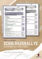 Vorschau - Spiele - Schulhausrallye zum Schulstart (PDF) - Abenteuer Klassenzimmer - Deckblatt