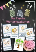 Vorschau - Merkblätter - DAZ Die Familie - Wort- und Bildkarten - Deckblatt