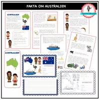 förhandsvisning - Fakta om Australien - försättsblad