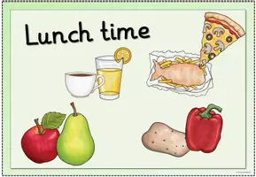 Vorschau - Spiele - Food/Lunch time/Essen - Flashcards, Poster & Games (Englisch + DaZ) - Seite 3