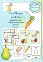 Vorschau - Spiele - Food/Lunch time/Essen - Flashcards, Poster & Games (Englisch + DaZ) - Deckblatt