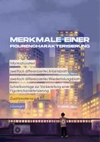 Vorschau - Arbeitsblätter - Merkmale einer Figurencharakterisierung (zweifach differenziert) - Deckblatt