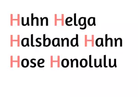 Vorschau - Arbeitsblätter - Buchstabeneinführung H mit Henne Helga - Seite 3