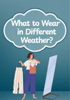 Vorschau - Arbeitsblätter - Clothes for Different Weather: Rain, Sun, Cold - Deckblatt