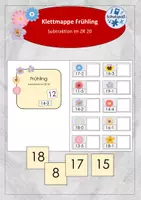 Vorschau - Arbeitsblätter - wachsendes Materialpaket mit Klettmappen im Fach Mathematik - Seite 1