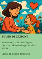 anteprima - Piani di lezione - Analizzare il ruolo della figura materna nella crescita personale e sociale - Pagina di copertina