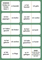 Vorschau - Spiele - Domino: Verben im Perfekt - Seite 1