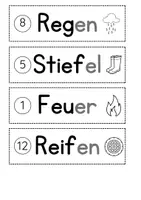 Vorschau - Arbeitsblätter - Rechtschreibspaziergang_Endung en,el,er // 1. Klasse - Seite 2
